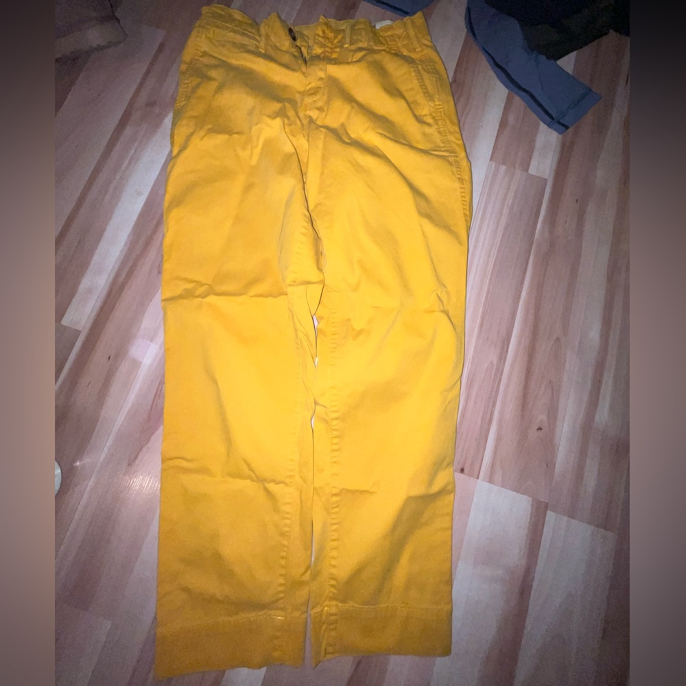 Yellow GAP Khakis